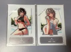 千種みのり　志乃と恋　シチュエーションアクリルスタンド　2種