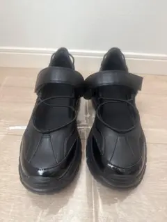PAGEBOY 厚底スポーツサンダル ブラック Mサイズのサムネイル
