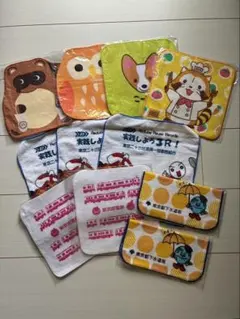 【未使用品】タオルハンカチ　まとめ売り11枚