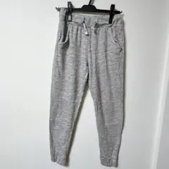 スウェット ジョガーパンツ XL グレー 裏毛 切り替えデザイン