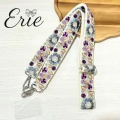 No.13 インド刺繍リボン スマホショルダー ショルダーストラップ バッグ