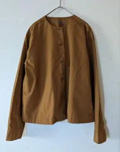 本日最終❋春❋無印良品未着用ノーカラージャケット S
