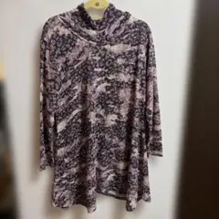 レディース ハイネックチュニック 長袖