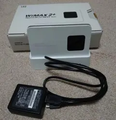 UQ WiMAX2+ Speed Wi-Fi NEXT WX01 クレードル付き