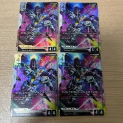 ガンダムカードゲーム　ガンダム・エアリアル(パーメットスコア・シックス)4枚