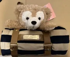 【ディズニーシー公式】ダッフィー　ブランケット　ひざ掛け　廃盤品のサムネイル