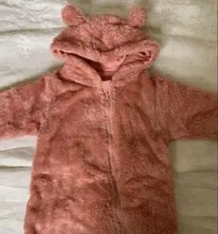 新品未使用 カバーオール ピンク 重ね着 春　冬 size 90 のみ