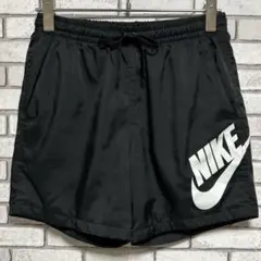 《極美品》NIKE☆ナイキ☆ショートパンツ スウィッシュロゴ ブラック M