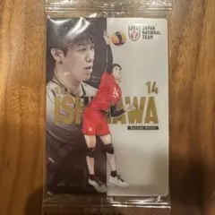 男子バレーボール日本代表ツインウエハース　スペシャルイラスト　石川祐希