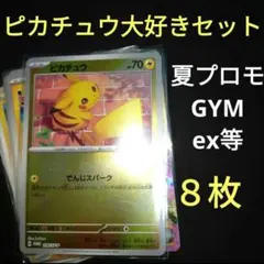 ピカチュウ大好きセット　プロモ　２種　ex　ロゴ入りカード　まとめ