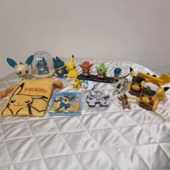 ポケモン フィギュアセット ピカチュウの巾着付き