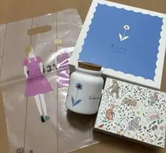 【お菓子空箱・空瓶】サブリナ　フィーカ&タルティン　ショップ袋　まとめ売り
