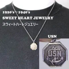 40s スウィートハートジュエリー WW2 大戦 ミリタリー NAVY USN - メルカリ