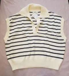 earth music&ecology ポロネックニットベスト F