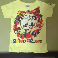 GRAND GROUNDグラグラ パンダ いちご Tシャツ 120cmのサムネイル