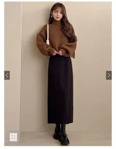 GRL バックスリットタイトスカート【dk1081】