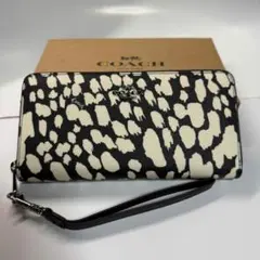 COACH コーチ 長財布 モノトーン レザー CC473