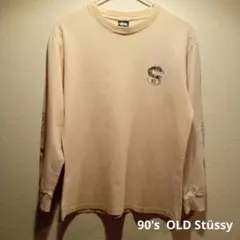 90's Stüssy ドラゴンプリント Tシャツ USA製