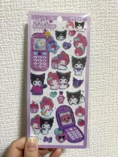 平成はっぴーフォンSTICKERS　マイメロ＆クロミ
