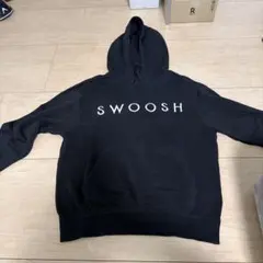 NIKE SWOOSH ブラックパーカー Sサイズ