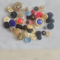 多色ボタンセット 約40個