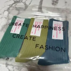 キッズ靴下3足セット15-16cm