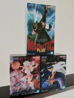 ワンピース フィギュア 3点セット ロロノア・ゾロ サボ ジュエリー・ボニー