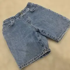 UNIQLO デニムハーフパンツ サイズ110〜125㌢
