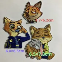 ズートピア ワッペン ニック