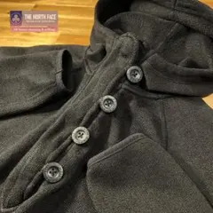 【M52】ザ ノースフェイス フリースパーカー プルオーバー ブラック M