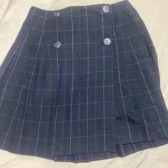 tracy evans プリーツスカート　ミニ　ヴィンテージ　古着