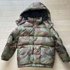 GapKids迷彩 フード付きダウンコート