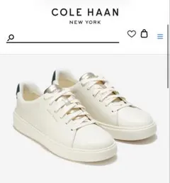 COLE HAAN スニーカー ホワイト/グリーン