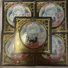 僕のヒーローアカデミア バースデイ缶バッジ ホークス　5個