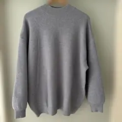 DAZYグレー クルーネック ニットセーター