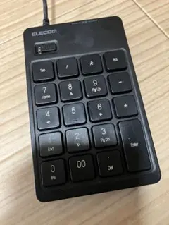 ELECOM TK-TCM007BK USB薄型テンキー