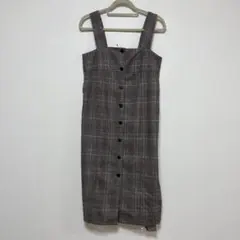 Simplicite シンプリシテェ　ワンピース　ジャンパースカート