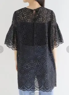 3/7値下☆IENA☆カットワークレースミニワンピース