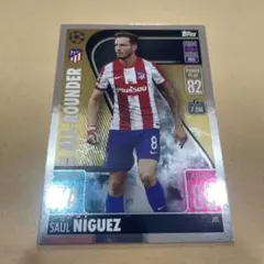 topps soccer SAUL NIGUEZ