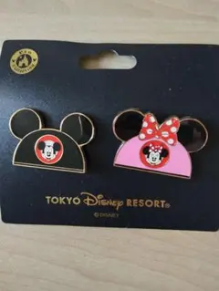 東京ディズニーリゾート ミッキー・ミニー ピンバッジセット