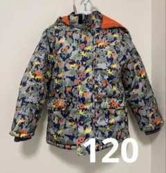 KICCOLY 中綿　ダウン　120サイズ　動物柄