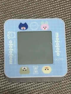 mojojojo モジョジョジョ 回転クロック 置時計 ライトブル