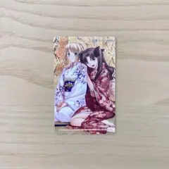Fate Prtotype プリズマ☆イリヤ セイバー 図書カード残高0 非売品 Fate Prtotype プリズマ☆イリヤ セイバー 図書カード残高0