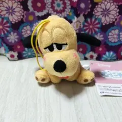 ディズニー むにゃすや プルート マスコット ぬいぐるみ