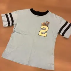 H&M トムとジェリー　水色　Tシャツ　2-4y