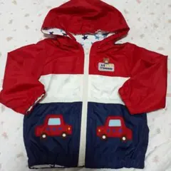 ミキハウス　ホットビスケッツ　ウインドブレーカー　80