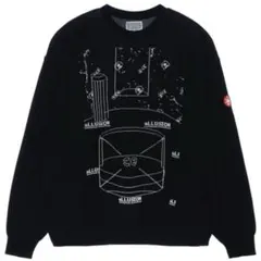 C.E Cavemptブラック ニットセーター L