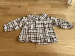 tete a tete チェック柄ブラウス 90