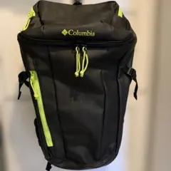 コロンビア　Columbia バックパック ブラック ネオングリーンのサムネイル