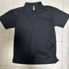 ポロシャツ　黒　ブラック　半袖